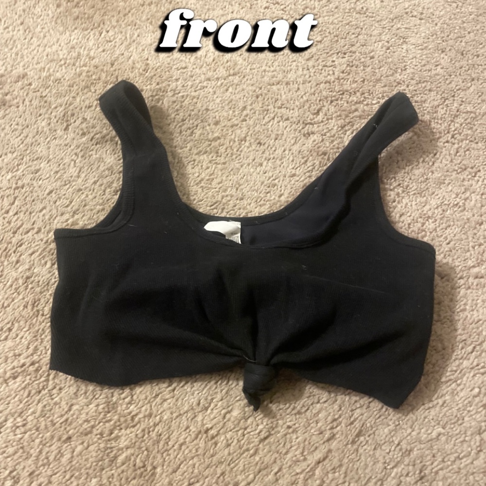 Black sports bra 🏀